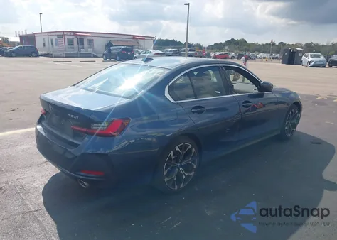 2025 BMW 330I из США, поврежденный, VIN 3MW69CW05S8E90059